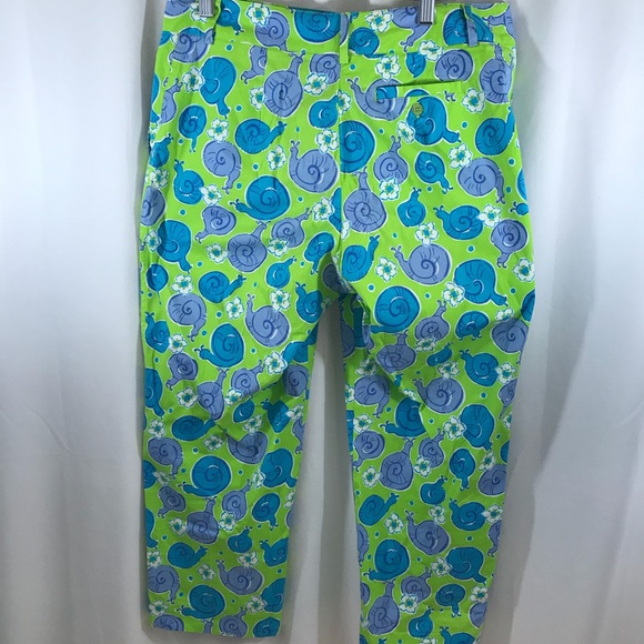 Lilly Pulitzer Snail Capri Pant - Picture 4 of 5